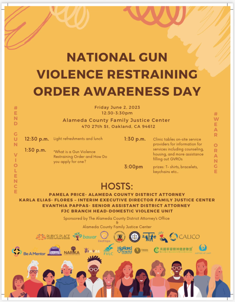 National Gun Violence Restraining Order Awareness Day – Havenscourt ...